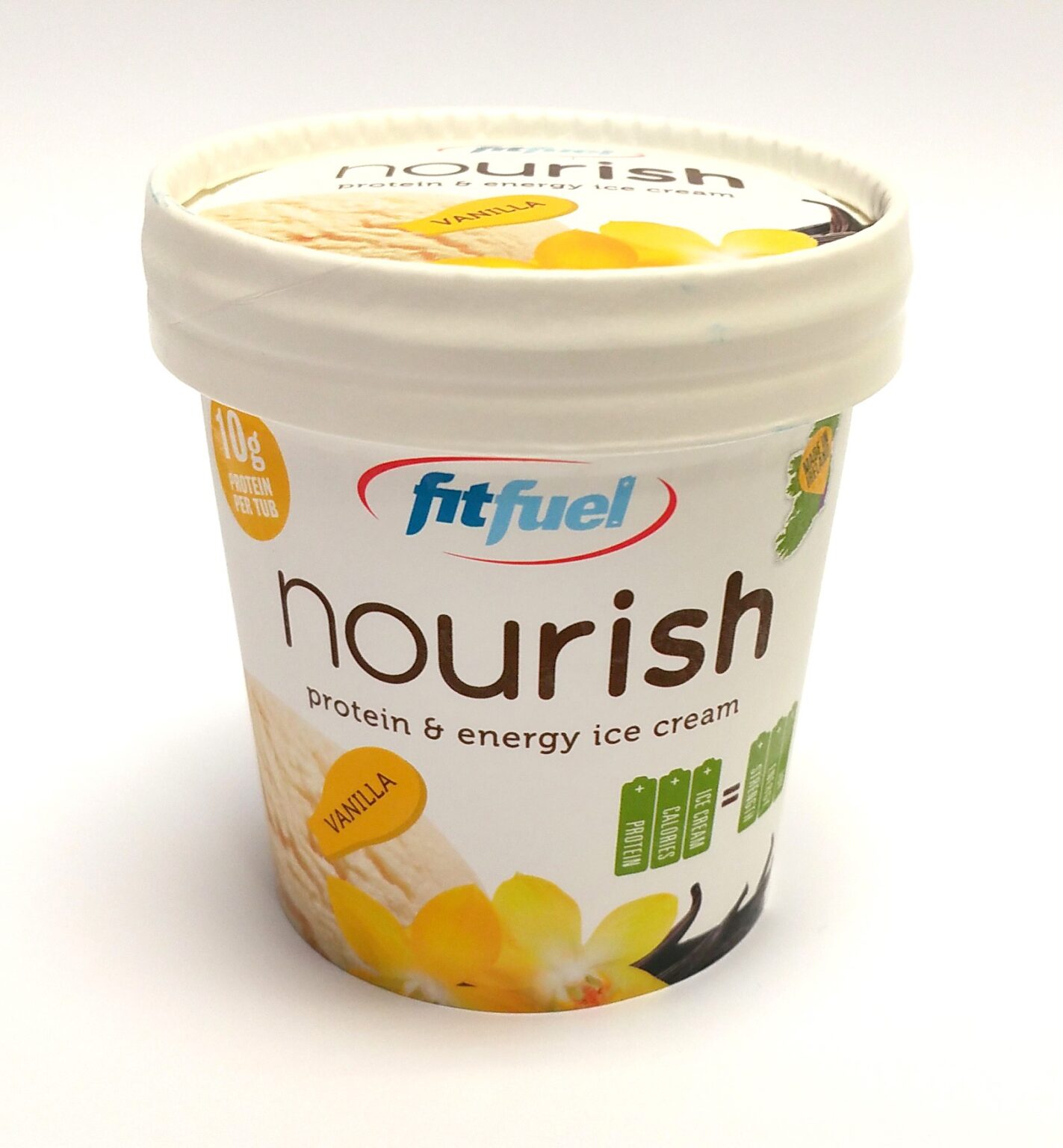 Nourish Protein Ice Cream Vanilla Coolhull Farm